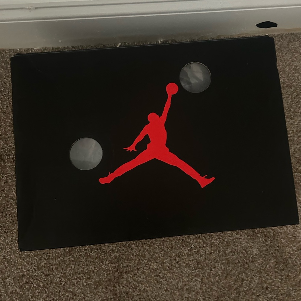 Jordan Athletic Shoes - Black and Red